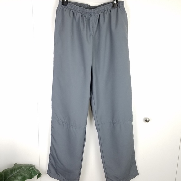 Nike Other - Nike dark heather gray windbreaker pants size med